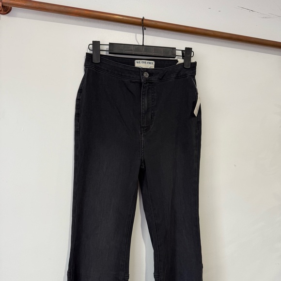 Free People We The Free Just Float On Flare Jeans Black - Picture 5 of 7